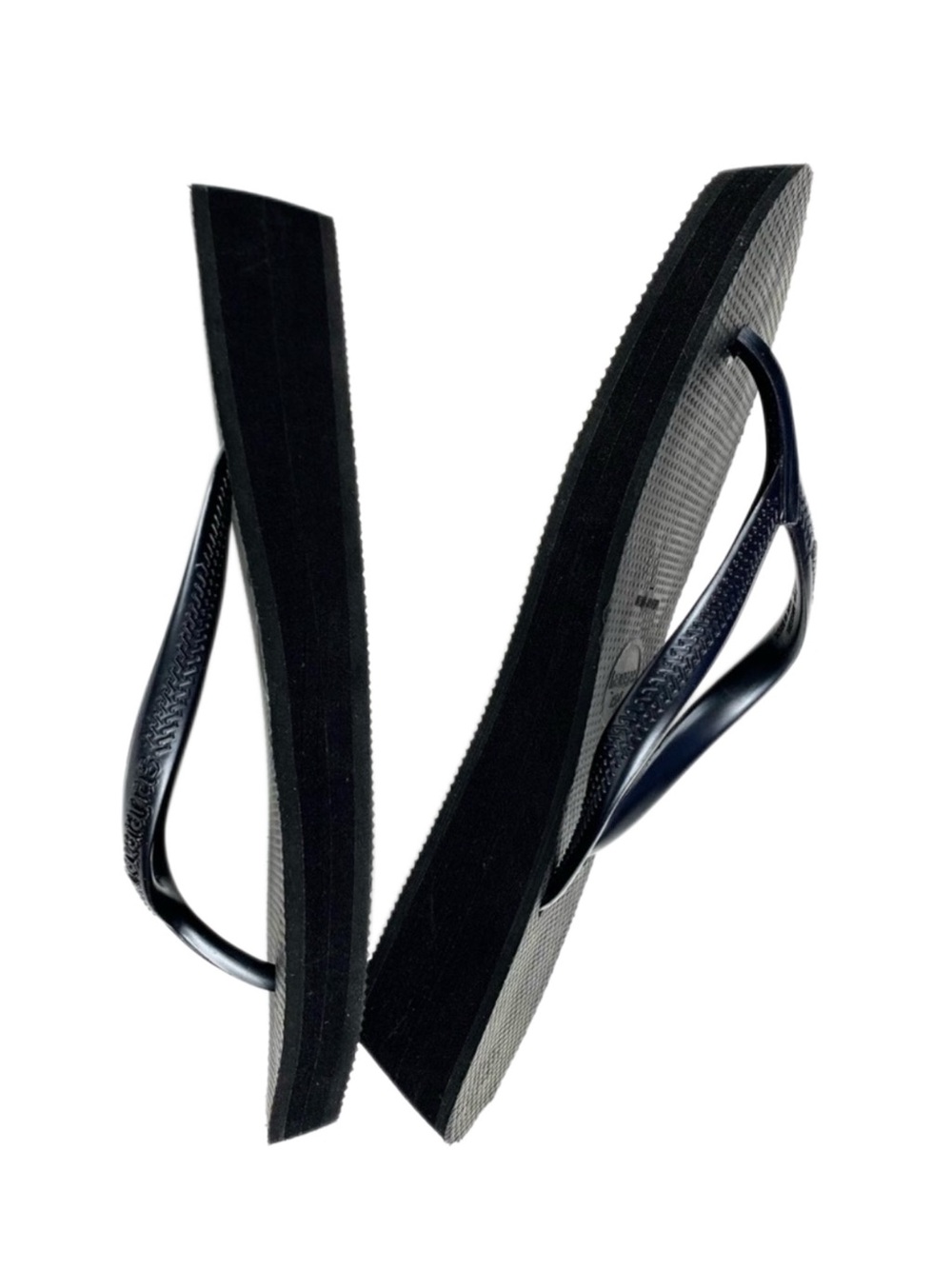 Havaianas Mens Black Flip Flops Size 7/8 (39-40) - Picture 5 of 5